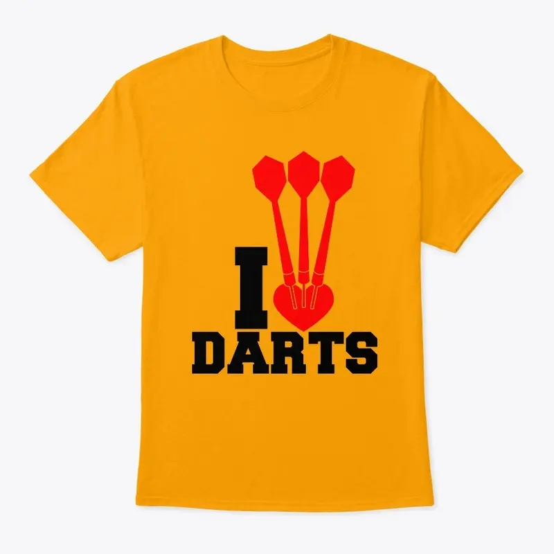 I Love Darts - Tees and Mugs