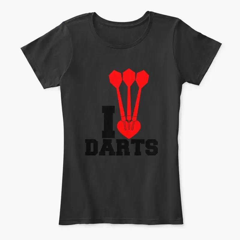 I Love Darts - Tees and Mugs